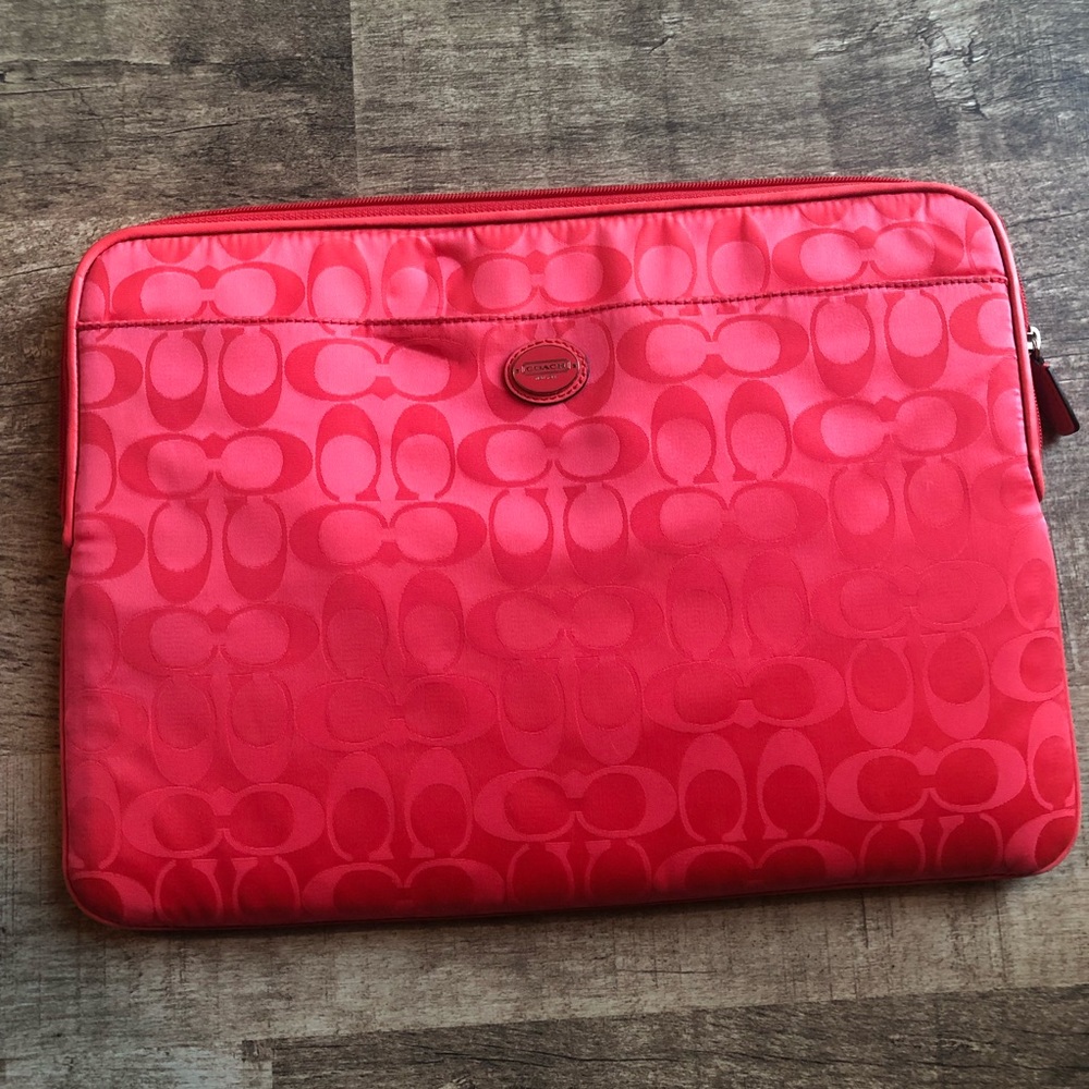 Coach Laptop Case